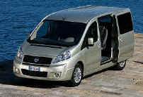 Fiat Scudo 8 posti a noleggio