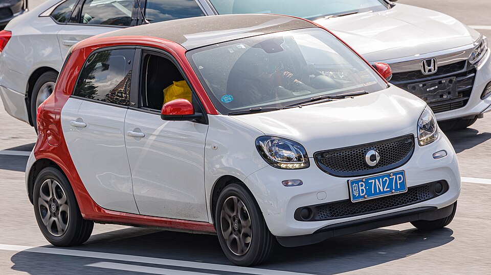 Smart Forfour a noleggio
